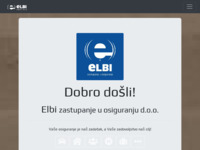 Frontpage screenshot for site: Osiguranje - zastupanje u osiguranju (http://www.elbi.hr)