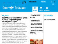 Frontpage screenshot for site: Projekt Palunko (http://www.filmski-programi.hr/palunko)