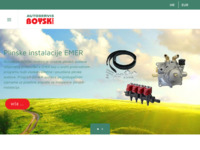 Frontpage screenshot for site: (http://www.boyski.hr)