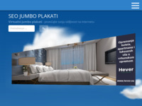 Frontpage screenshot for site: Virtualni jumbo plakati (http://jumbo.hr/)