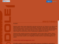 Frontpage screenshot for site: (http://www.club-dole.8m.net)