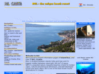 Frontpage screenshot for site: (http://www.bol-croatia.com/)
