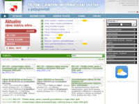 Slika naslovnice sjedišta: Tržišni informacijski sustav u poljoprivredi (http://www.tisup.mps.hr)