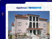 Frontpage screenshot for site: Apartmani Tatarović (http://www.apartmani-croatia.com)