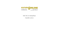 Frontpage screenshot for site: Kutjevo Online (http://www.kutjevo-online.com)