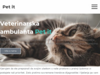 Slika naslovnice sjedišta: Ambulanta za male životinje Pet-it (http://www.pet-it.com.hr/)