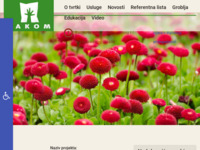 Frontpage screenshot for site: Čakom d.o.o. (http://www.cakom.hr/)