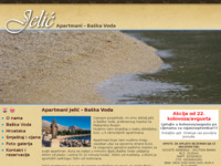Frontpage screenshot for site: Apartmani u Baškoj Vodi (http://www.apartments-baska-voda.com)