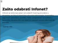 Slika naslovnice sjedišta: infoNET projekt (http://www.infonet.hr)