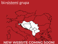 Frontpage screenshot for site: (http://www.biosistemi.hr/)