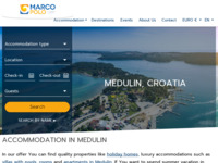 Frontpage screenshot for site: Turistička agencija (http://www.marco-polo.hr)