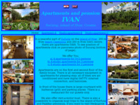Frontpage screenshot for site: Apartmani Ivan, otok Hvar (http://www.pension-ivan.com/)