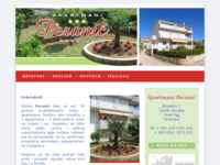 Frontpage screenshot for site: Apartmani Peranić, Novalja, otok Pag (http://www.novalja-pag.net/peranic/)