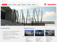 Frontpage screenshot for site: (http://www.bajkmont.hr)