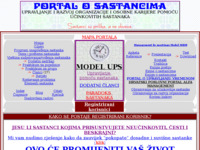 Frontpage screenshot for site: Portal o sastancima (http://www.portalalfa.com/sastanci)