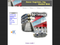 Frontpage screenshot for site: (http://free-zg.htnet.hr/odrzavanje)