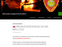 Frontpage screenshot for site: DVD Bistra (http://www.dvd-bistra.hr)