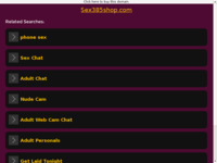 Frontpage screenshot for site: Sexy Sxop (http://www.sex385shop.com/)