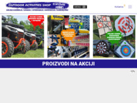Frontpage screenshot for site: Paintball club Međimurje (http://www.hrpaintball.hr)