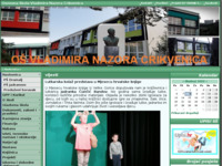 Frontpage screenshot for site: (http://www.skola-nazor.hr)