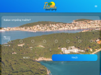 Frontpage screenshot for site: (http://www.losinj.com)