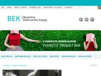 Frontpage screenshot for site: (http://www.elektronickeknjige.com/pintaric_kresimir/tour_de_force/index.htm)