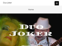 Frontpage screenshot for site: Mini show band, mali sastav velikog zvuka (http://www.duojoker.com)