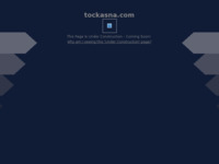 Frontpage screenshot for site: (http://www.tockasna.com/)