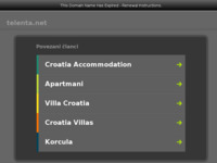 Frontpage screenshot for site: (http://www.telenta.net/)