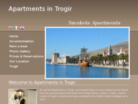 Frontpage screenshot for site: (http://www.apartmentsintrogir.com/)