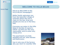 Frontpage screenshot for site: (http://villabelas.itgo.com)