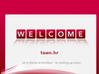 Frontpage screenshot for site: (http://www.teen.hr)