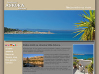 Frontpage screenshot for site: (http://www.ankora-makarska.com)