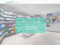 Frontpage screenshot for site: Ljekarna Vuković - Makarska (http://www.ljekarna-vukovic.com/)