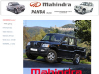 Slika naslovnice sjedišta: Mahindra Hrvatska (http://www.mahindra.panda.hr/)