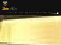 Frontpage screenshot for site: Pivnica Zlatni Medo (http://www.pivnica.hr)