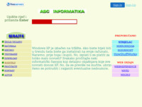 Frontpage screenshot for site: (http://tecajevi.freeservers.com)