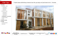 Frontpage screenshot for site: Apartmani Vila Lipa Zadar (http://www.villa-lipa.com)