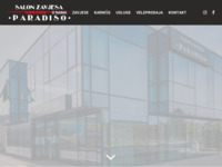 Frontpage screenshot for site: Paradiso - salon zavjesa (http://www.paradiso-arcus.hr/)