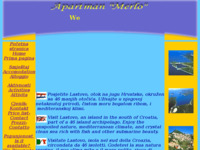 Frontpage screenshot for site: Apartman Lastovo (http://www.inet.hr/~nmoraca)