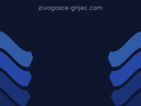 Frontpage screenshot for site: (http://www.zivogosce-gnjec.com)