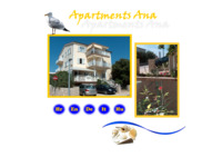 Frontpage screenshot for site: Apartmani Ana - Mandre (http://www.apartmaniana.com/)