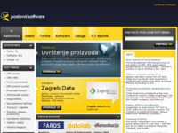 Frontpage screenshot for site: Ponuda poslovnog softvera u Hrvatskoj (http://www.poslovnisoftver.com/)