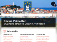Slika naslovnice sjedišta: Općina Primošten (http://www.primosten.hr)