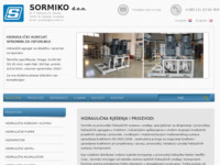 Frontpage screenshot for site: Sormiko d.o.o. , hidraulika (http://www.sormiko.hr/)