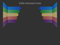 Frontpage screenshot for site: Villa Hansal (http://www.villa-hansal.com/)