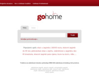 Slika naslovnice sjedišta: GoHome - tražilica za nekretnine (http://www.gohome.hr/)
