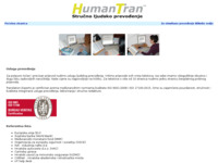 Slika naslovnice sjedišta: HumanTran (http://www.tranexp.hr/HumanTran.html)