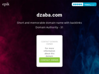 Frontpage screenshot for site: (http://kozar.dzaba.com)