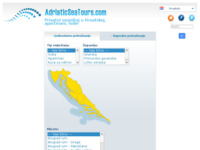 Frontpage screenshot for site: (http://www.adriaticseatours.com/)